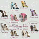 8. Pure Poison - Butterfly Pumps -  Legacy - Beige Pattern