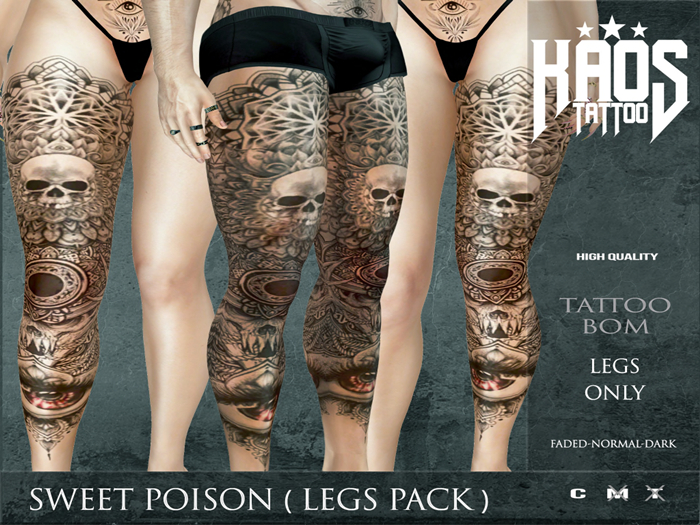 KAOS SWEET POISON ( LEGS PACK )