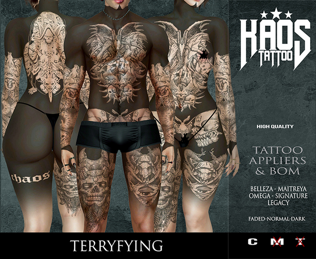 KAOS TERRYFYING TATTOO ( FULL )