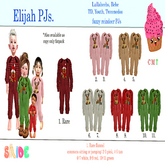 2.{Slide} Elijah PJs Pink Sitting- TD