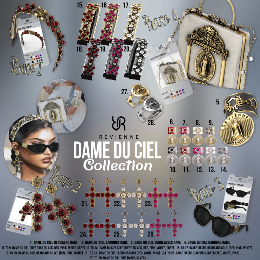 28. Revienne - Dame Du Ciel Ring Silver