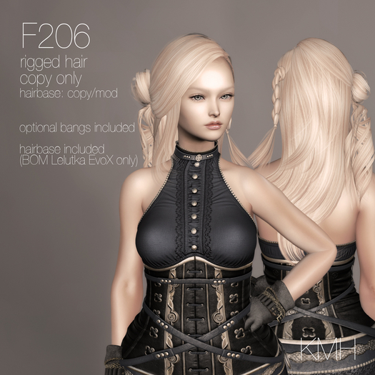 KMH - Hair F206 Demo