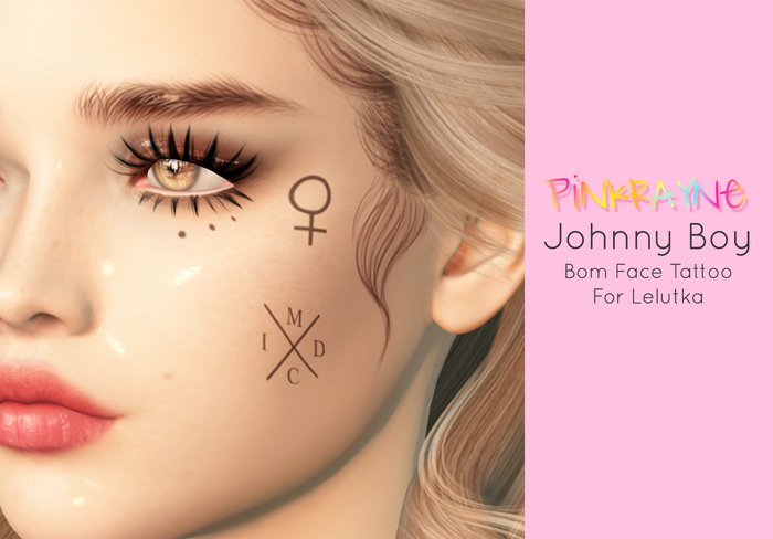 PinkRayne Johnny Boy Unisex Lelutka BOM Tattoo