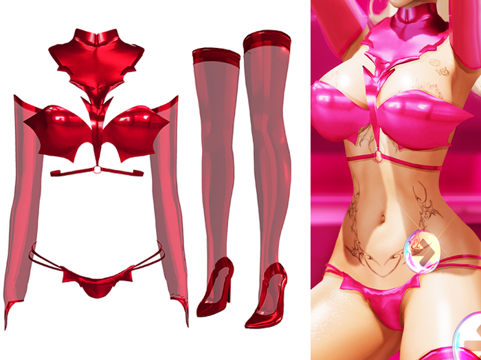 YALLA ✦ Bat Baby [RED]