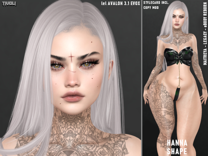 LELUTKA AVALON SHAPE 4.0 EVOX UPDATED / TIVOLI INC