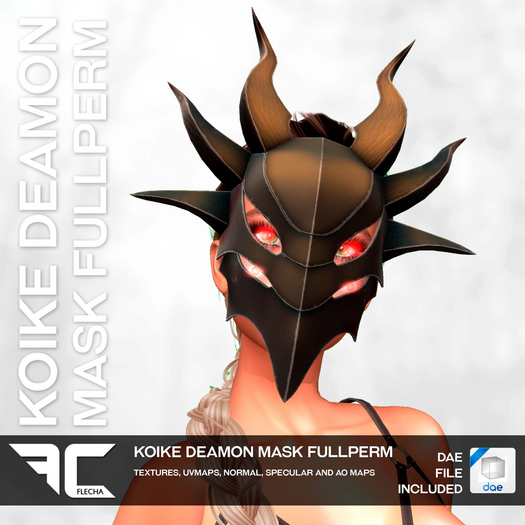 FLECHA Koike Deamon Mask Fullperm