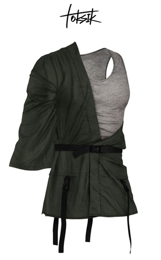 toksik - Isolate Top (Olive)