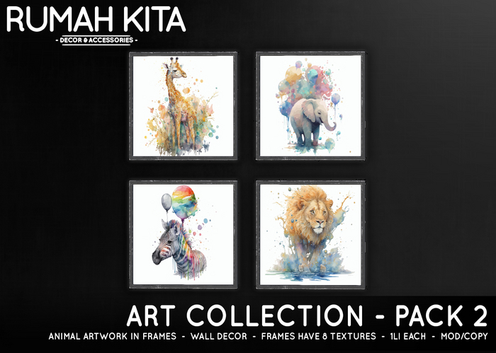Rumah Kita - Art Collection - Pack 2 