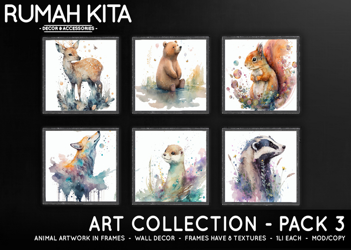 Rumah Kita - Art Collection - Pack 3