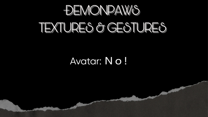 Demonpaws T&G - Gestures - No! (add me)