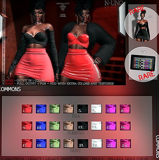 25. N-Uno - Mariella // eBody Reborn // 1 RARE