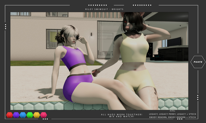 PHASE - Riley Swimsuit - BRIGHTS