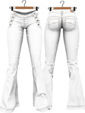 RIOT / Poppy Jeans - White