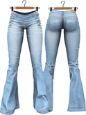 RIOT / Poppy Jeans - Stonewash