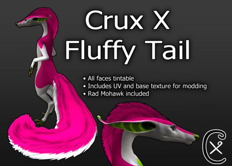 Second Life Marketplace - +CAF+ Crux X fluffy tail