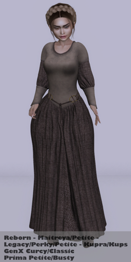 !!! Revna !!! 240 Brown squares MedievalDress  DEMO