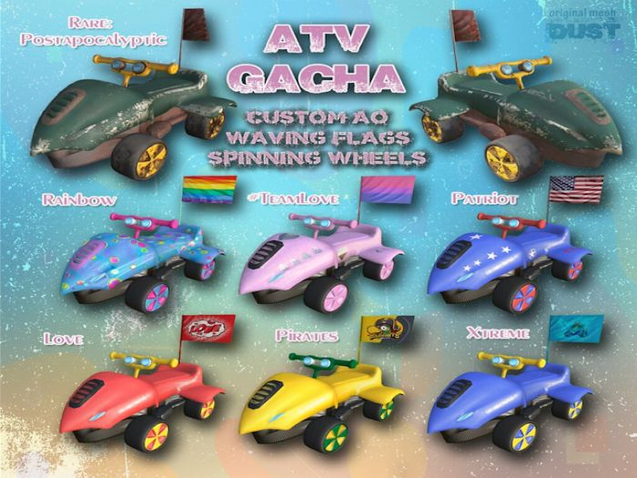 1 DUST: ATV Grunge RARE