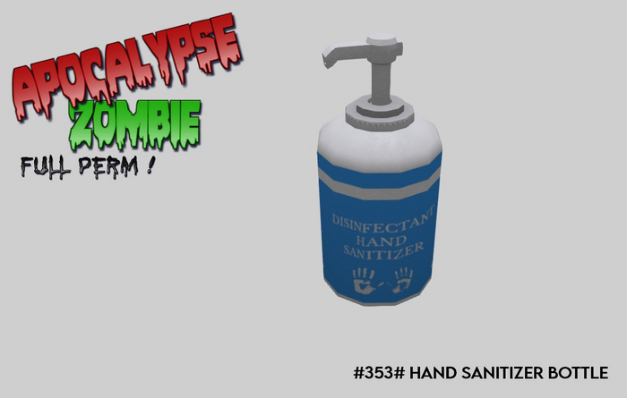 #353# Hand Sanitizer Bottle #
