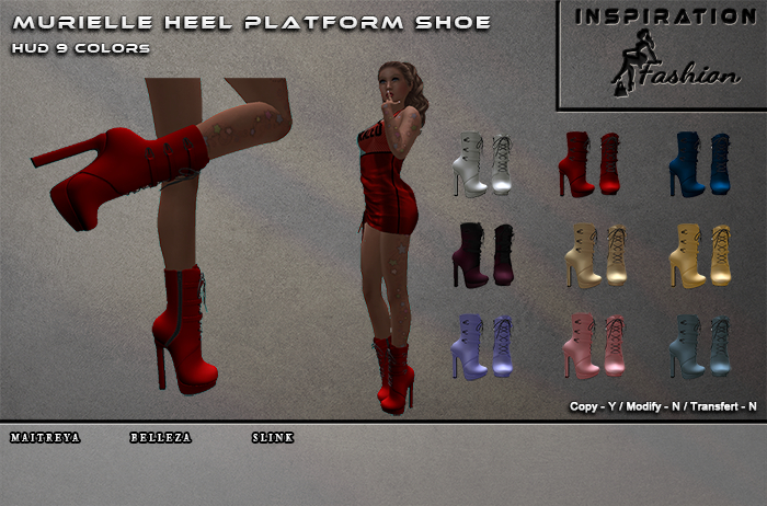 Murielle Heel Platform Shoes