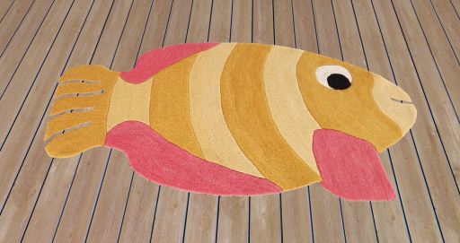Rug- Clown Fish Rug Pink Fin