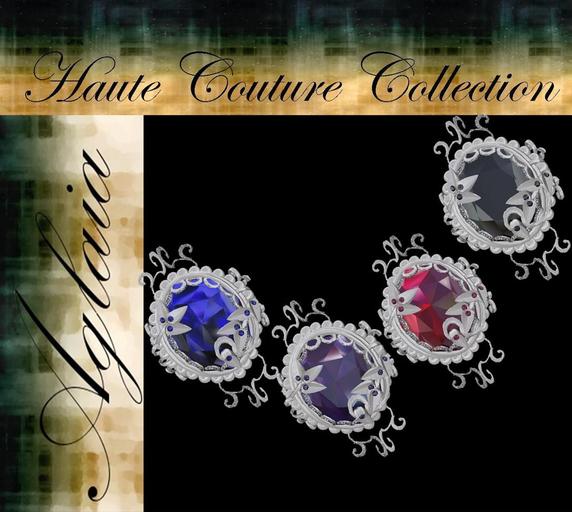 {*Aglaia*} Haute Couture - Platinum Rings - All Gems