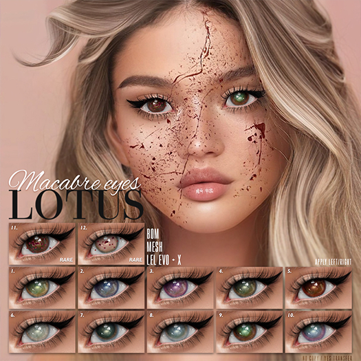 1. LOTUS. Macabre Eyes [boxed]
