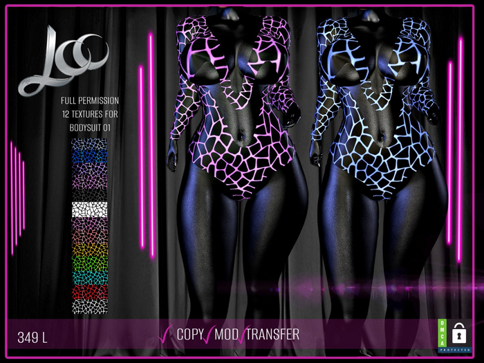 LCC FULL PERM BODYSUIT 01 TEXTURES PRINTS