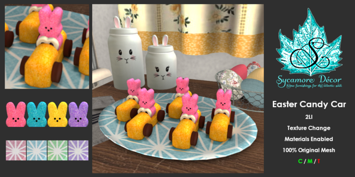 {SD} Easter Candy Cars