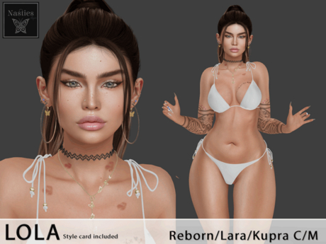 Second Life Marketplace - [NS] LOLA Shape LeL EVOX VIVIAN 3.1