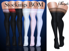 InStyle - Knee socks above the knees BOM - Black/Brown