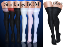 InStyle - Knee socks above the knees BOM - Black-PROMO until 30.04.