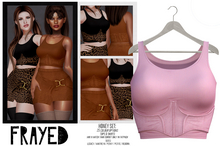 Frayed - Honey Tops - Pink