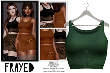 Frayed - Honey Tops - Green