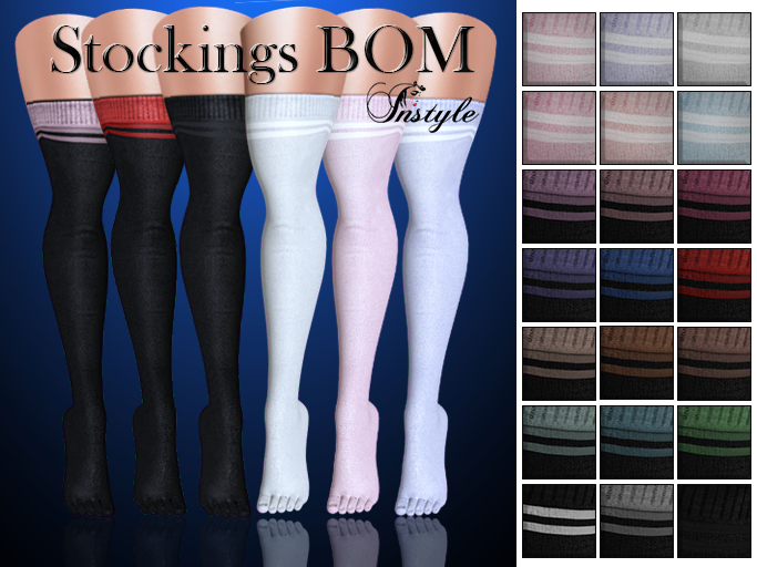 InStyle - Knee socks above the knees BOM - Fatpac