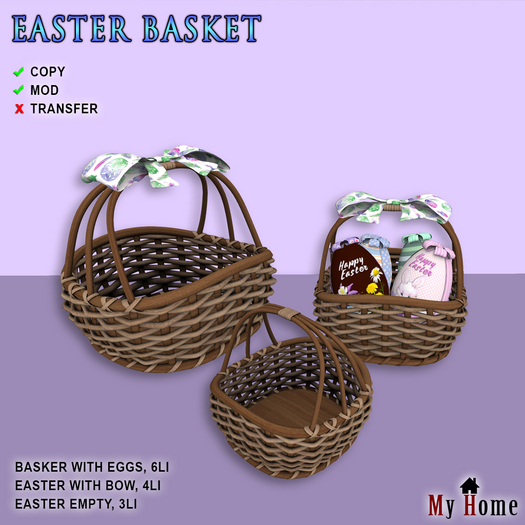 [My Home] Easter Basket