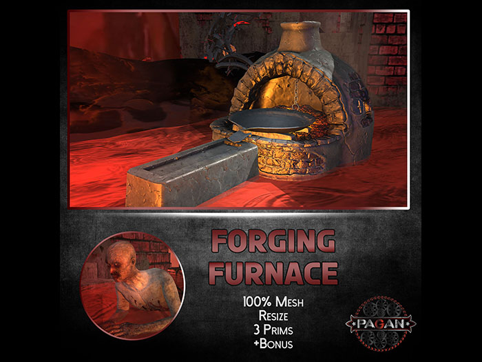 Pagan Forging Furnace Body death