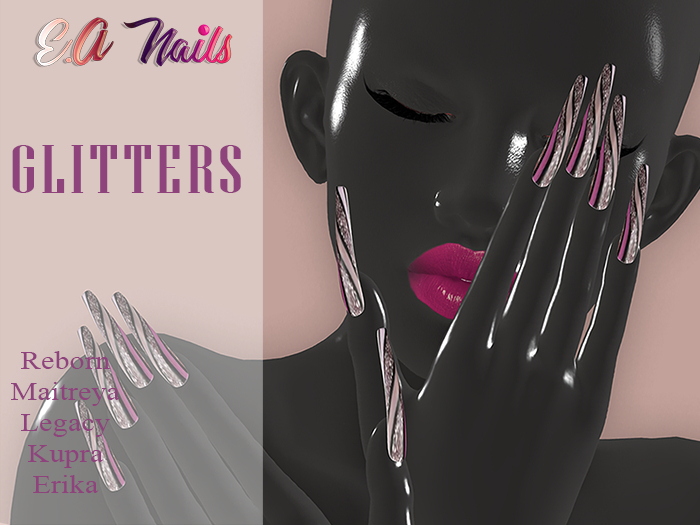 E.A NAILS GLITTERS