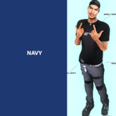 THREAT - Derell T-shirt / Navy