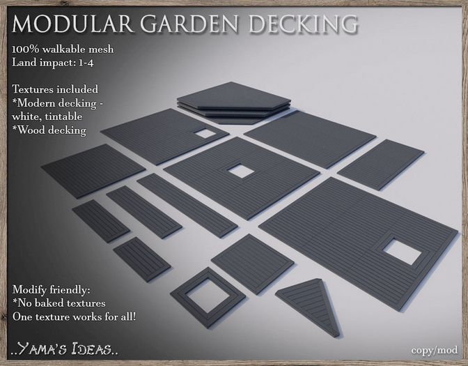 Y.I. - Modular Garden Decking