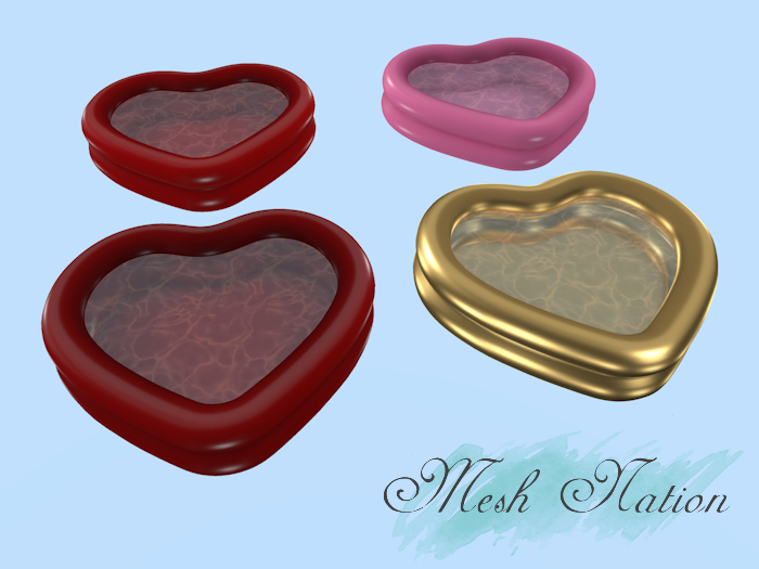 * Mesh Nation * FULL PERMISSIONS Heart Pool