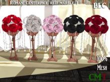 BLC Roman centerpice red marble 1