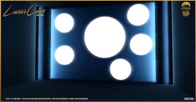 Lunar Cian Backdrop - The Bearded Guy