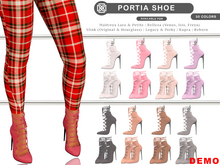 Addams - Portia Laced Up Heel Shoes #DEMO