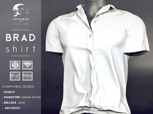 not so bad . mesh . BRAD shirt . white 