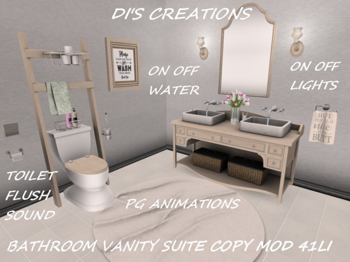 BATHROOM VANITY SUITE