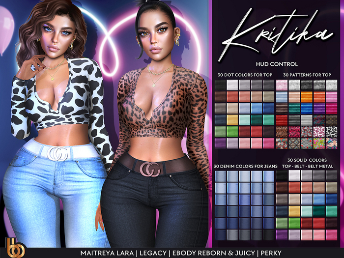 Bens Boutique - Kritika Set Hud Control