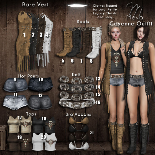 2.Meva Cayenne Vest Black Box RARE Legacy Body