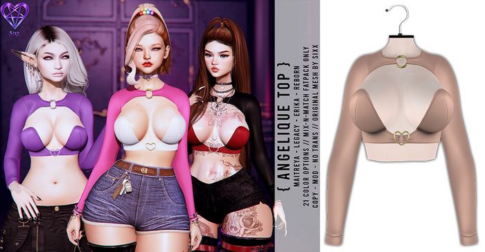 - sixx - Angelique - Beige