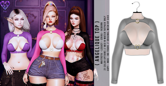 - sixx - Angelique - Grey