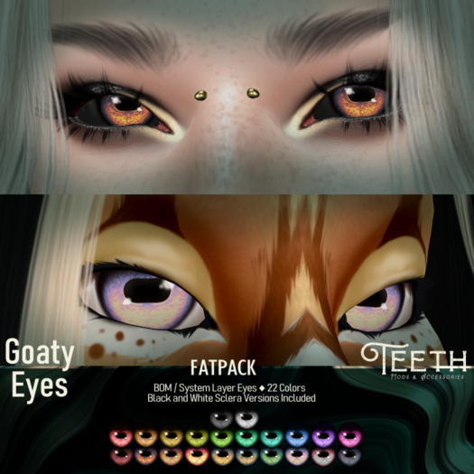 [T] // Goaty Eyes : FATPACK